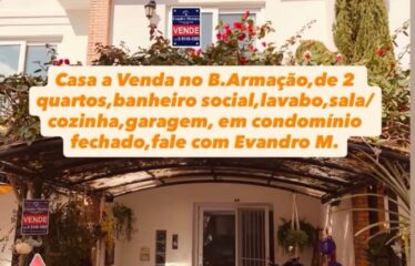 Vendo Sobrado de 2 quartos na Armação